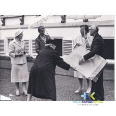 Soestdijk 1960-1961 Koningin Juliana burgemeester Daalderop (1)